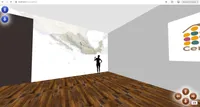 imagen 3D del mapa en simulación VR